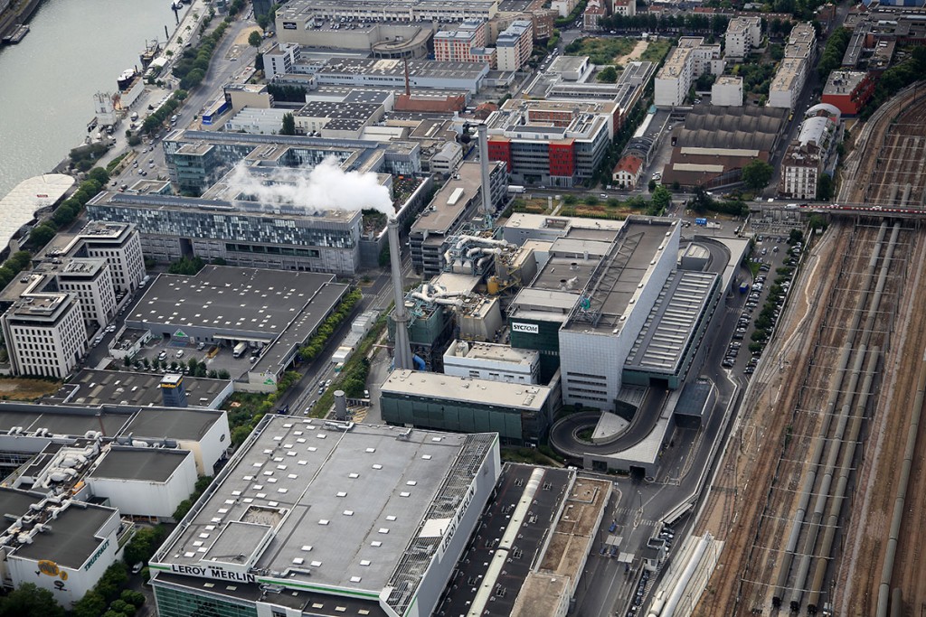 Le centre actuel de traitement des déchets ménagers situé à Ivry-Paris XIII